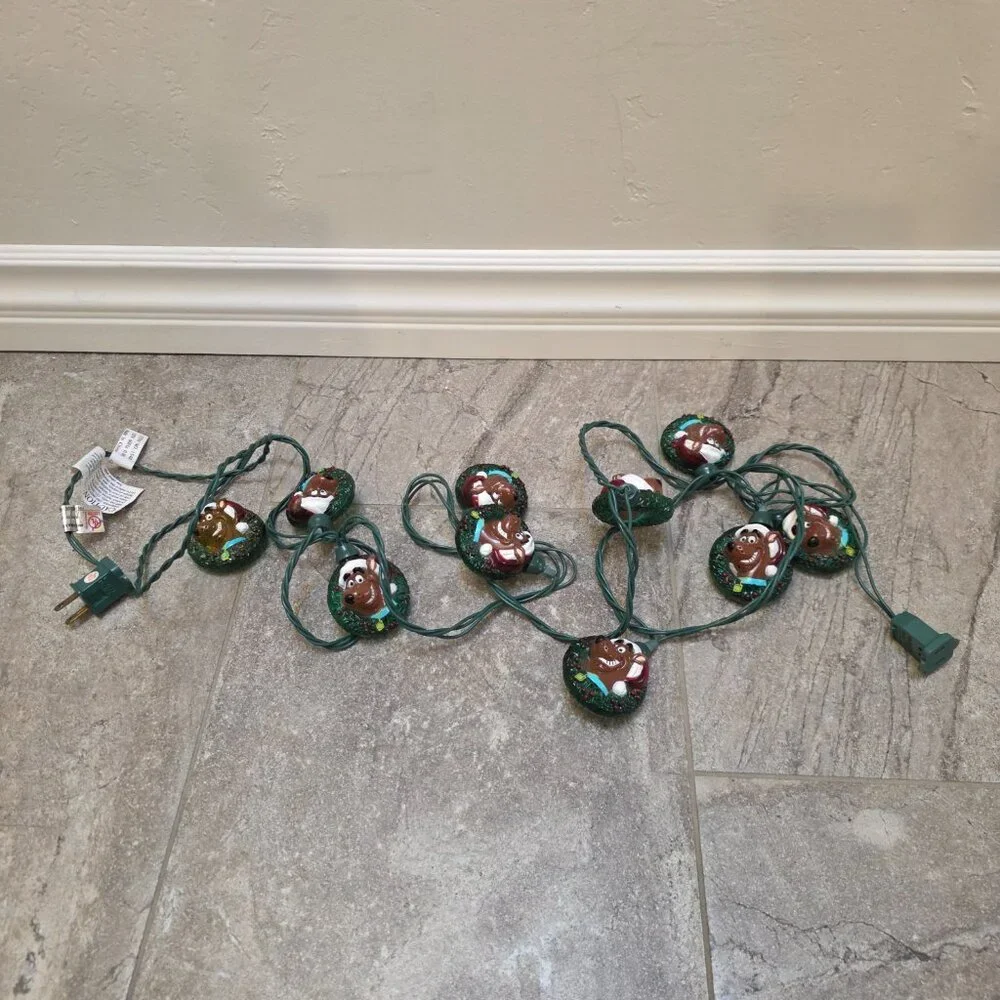 2001 GEMMY CARTOON NETWORK SCOOBY DOO 10 COUNT HOLIDAY LIGHT SET - Working!!! - Picture 3 of 7
